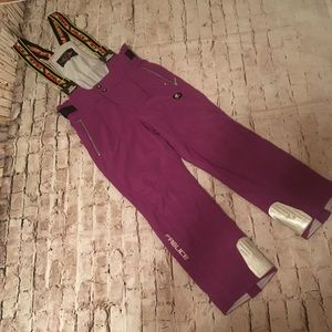 NWOT fab live overall ski pants size medium